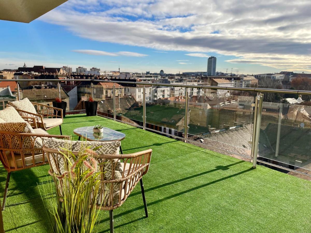 Downtown Penthouse Budapest Exterior foto