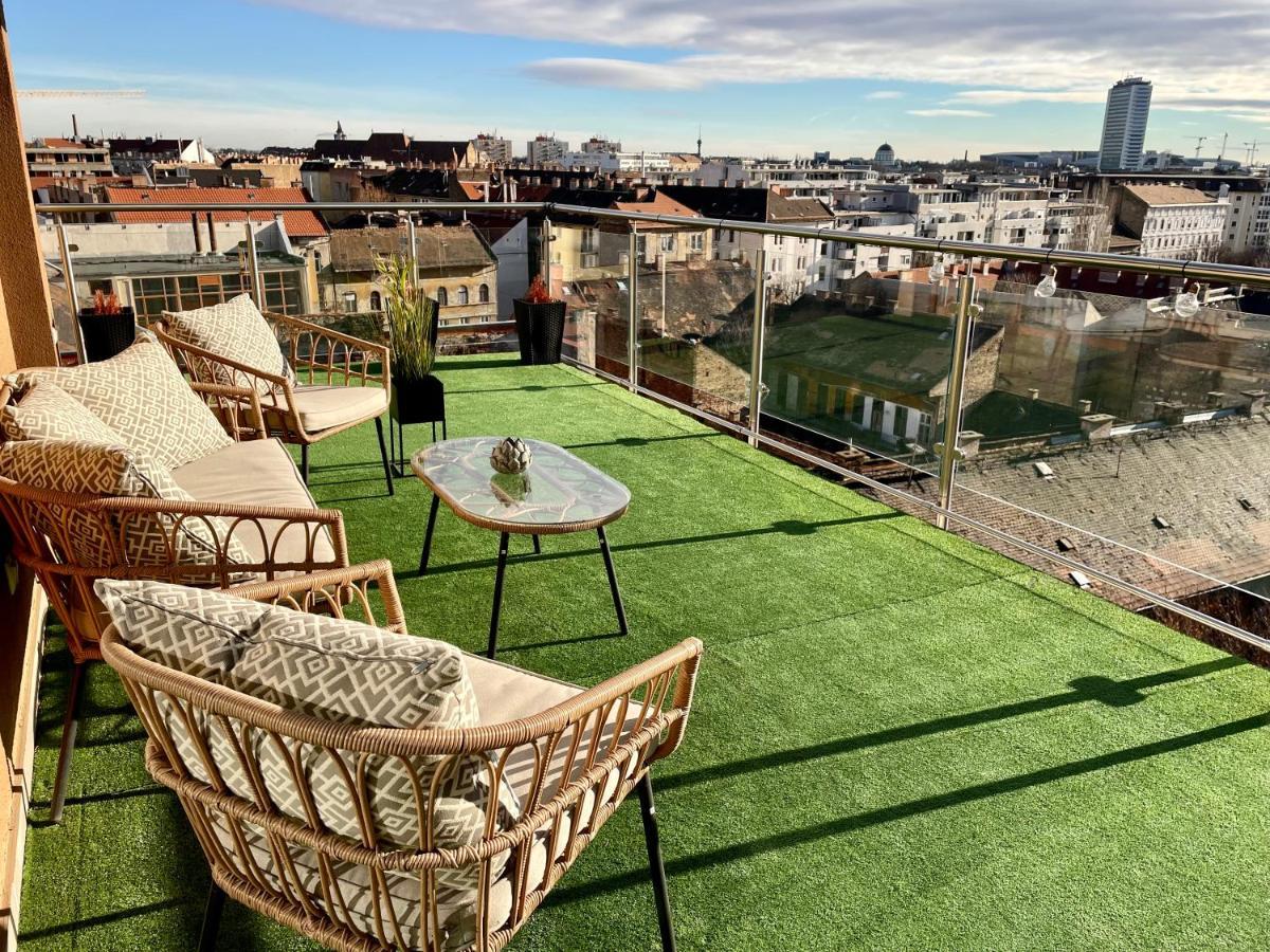 Downtown Penthouse Budapest Exterior foto