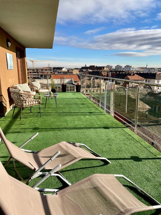 Downtown Penthouse Budapest Exterior foto