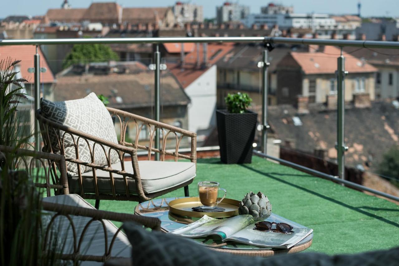 Downtown Penthouse Budapest Exterior foto