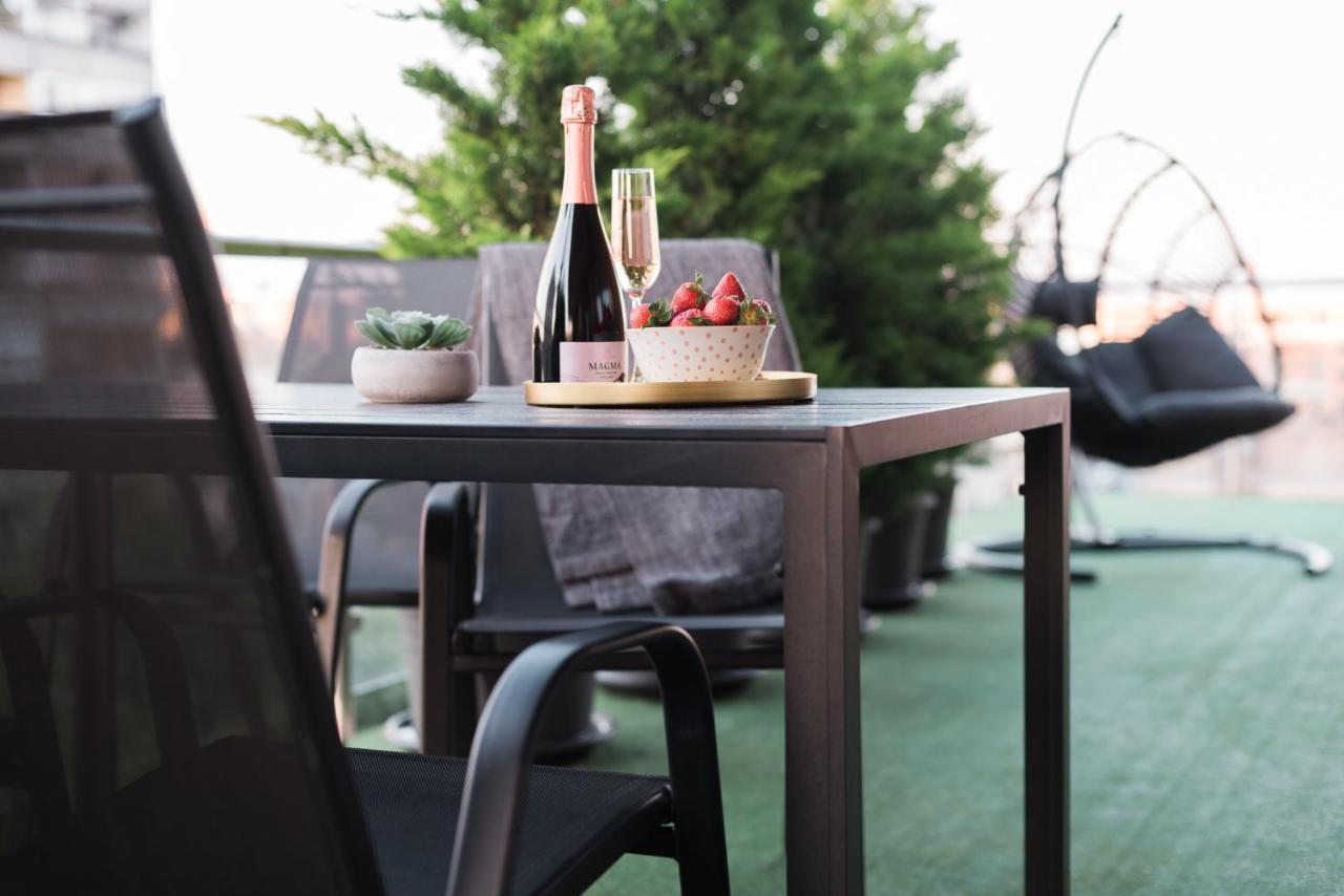 Downtown Penthouse Budapest Exterior foto